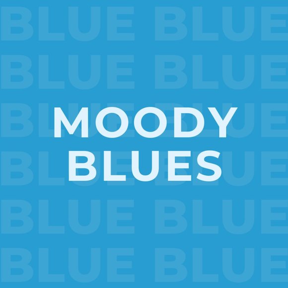 MY BLUES:  NAVY - COLBALT - SKY - ROYAL - MORE - Picture 1 of 2